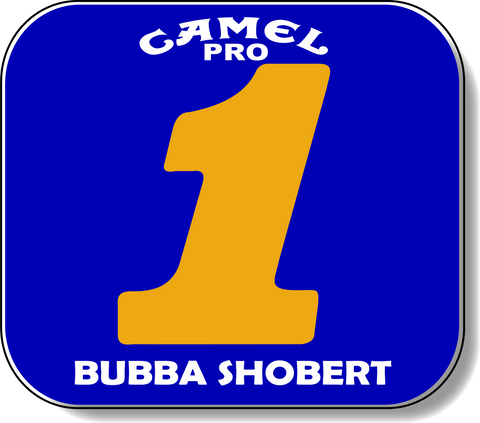 TEAM HONDA FLATTRACK SHOBERT NUMBER PLATE