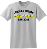 CANCILLA MOTORS BULTACO SAN JOSE T SHIRT