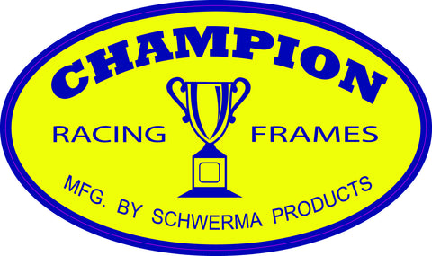 Champion Frames Metal garage Sign
