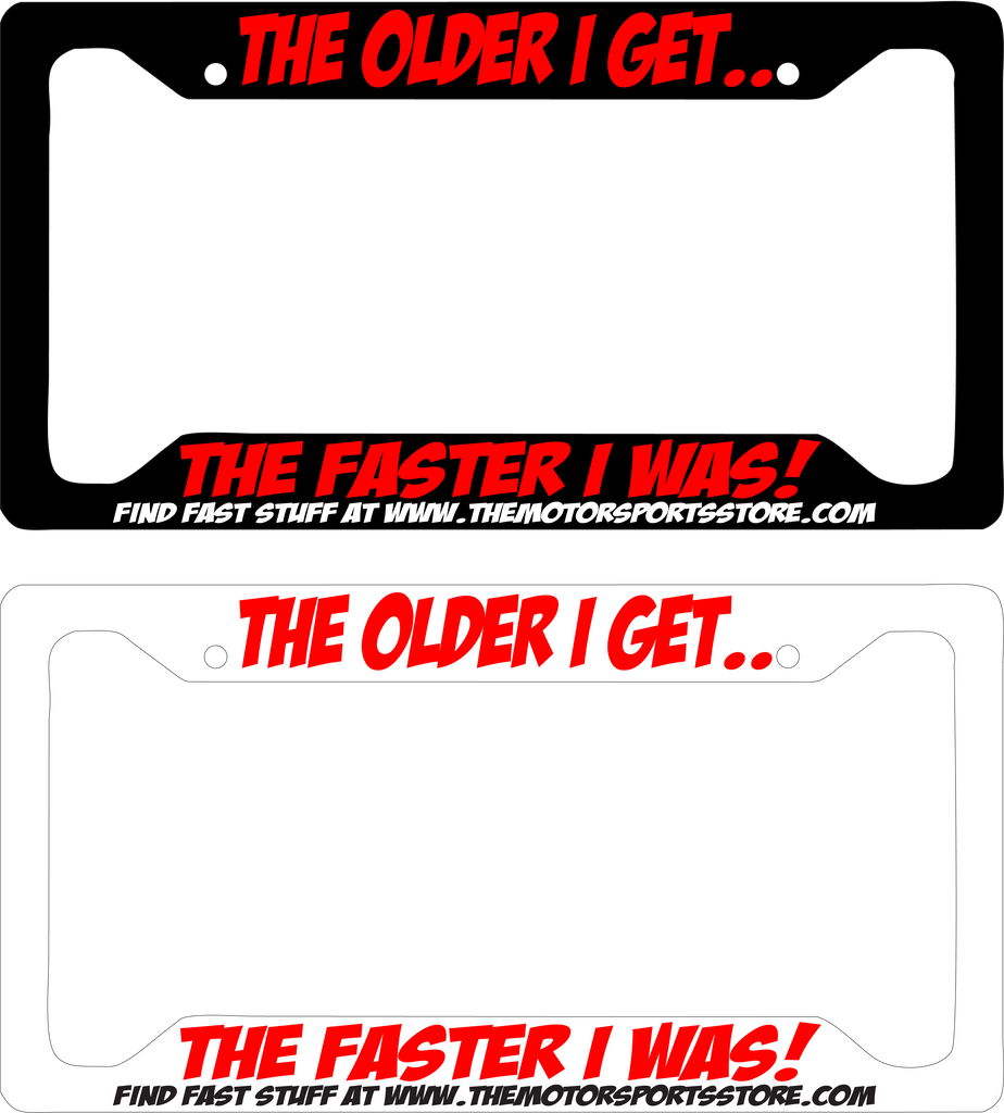 LICENSE PLATE FRAMES AND INSERTS METAL/CUSTOM printed The