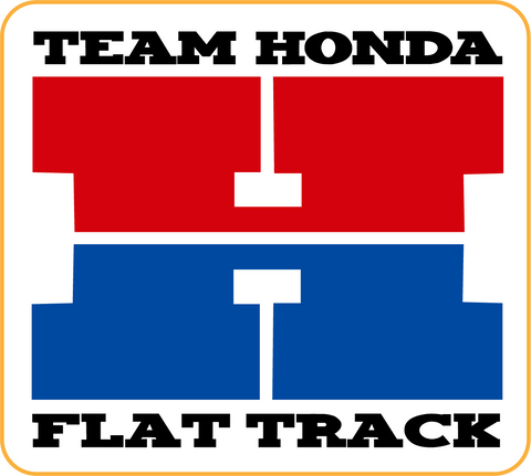 Team Honda Flat Track Sticker